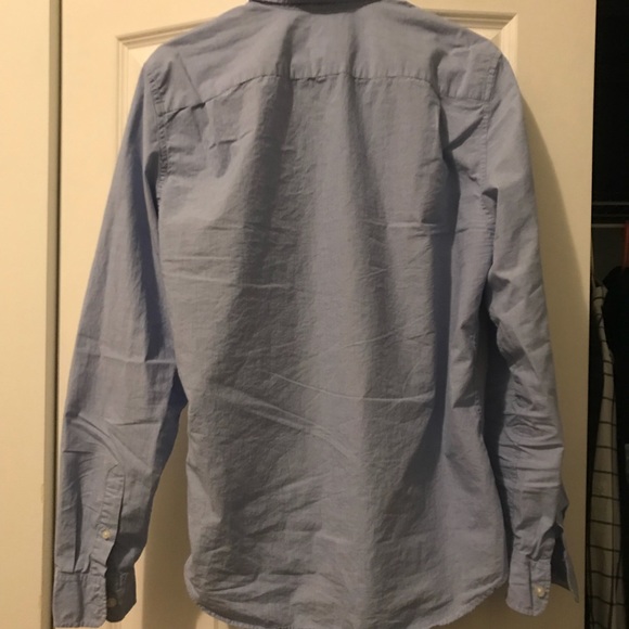 GAP light blue slim fit button down - Picture 2 of 2